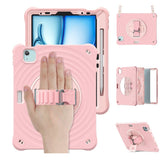Étui antichoc Rixus RXTC08 pour Apple iPad Pro 13 pouces (2024) Rose cerisier en fleurs