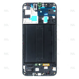 Chassis + Ecran Officiel Service Pack + Vitre pour Samsung Galaxy A50 A505F - Noir