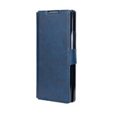 Étui portefeuille Rixus avec porte-stylo pour Samsung Galaxy Z Fold5 bleu