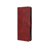 Bibliothèque Rixus pour Samsung Galaxy S25 FE Rouge foncé