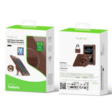 Étui antichoc Rixus RXTC08 pour Apple iPad Pro 11 pouces (2024) Chocolat