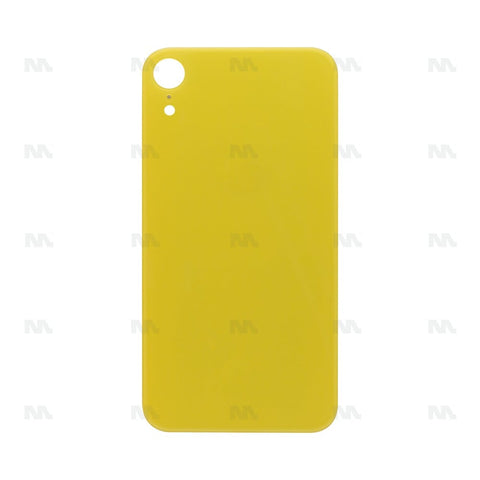Vitre arrière avec bloc complet pour Apple iPhone XR - Jaune - Compatible