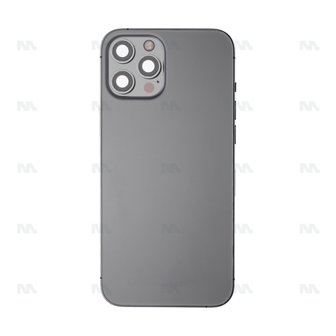 Boîtier avec petites pièces pour Apple iPhone 12 Pro Max - Graphite - OEM