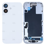 Boîtier avec petites pièces pour Apple iPhone 16 – Blanc – OEM