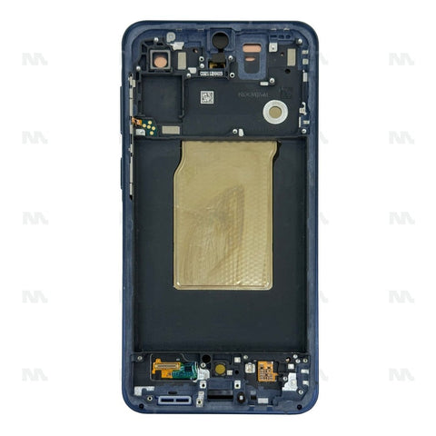 Écran complet sur châssis Pré-assemblé pour Samsung Galaxy A57 A576B - Bleu Marine