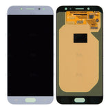 Ecran Officiel Service Pack + Vitre pour Samsung Galaxy J7 J730F (2017) - Blue Silver