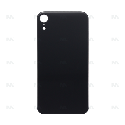 Vitre arrière avec bloc complet pour Apple iPhone XR - Noir - Compatible