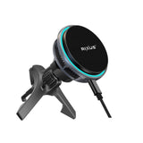 Chargeur de voiture Rixus RXWC21 MagSafe avec refroidissement par air, noir