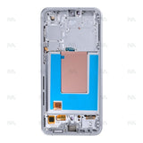 Écran complet sur châssis Hard-OLED pour Samsung Galaxy S24 FE S721B - Argent