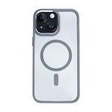 Étui Rixus Classic 04 avec MagSafe pour Apple iPhone 15 gris
