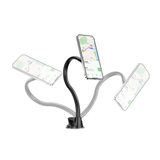 Support magnétique pour téléphone Rixus RXHM17 Support pour téléphone de tableau de bord Noir