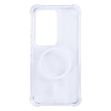 Étui anti-éclatement Rixus avec MagSafe pour Xiaomi Redmi 15 transparent