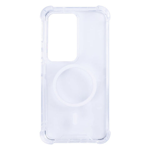 Étui anti-éclatement Rixus avec MagSafe pour Xiaomi Redmi 15 transparent