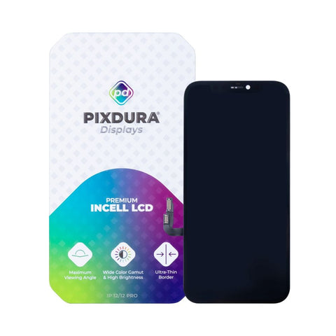 Ecran LCD + Vitre pour iPhone 12 / 12 Pro - In-Cell Premium