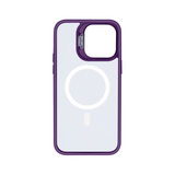Étui Rixus Classic 03 avec MagSafe pour Apple iPhone 13 Pro violet foncé