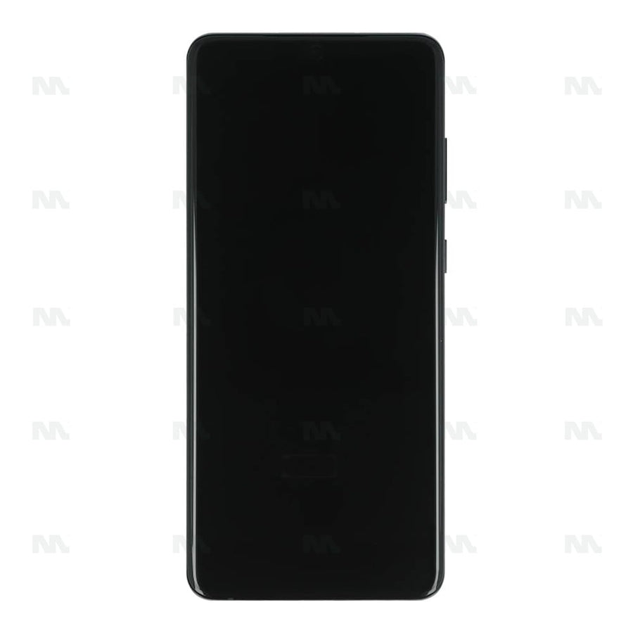 Chassis + Ecran Officiel Service Pack + Vitre pour Samsung Galaxy S20 Plus G985F / S20 Plus 5G G986F - Cosmic Black
