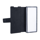 Étui portefeuille Rixus avec porte-stylo pour Samsung Galaxy Z Fold6 Noir