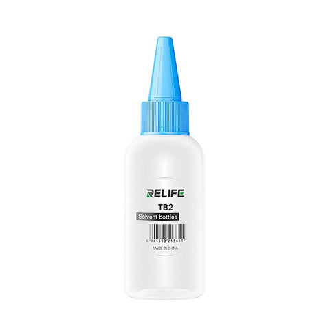Flacon vide en plastique pour alcool à flux avec embout à aiguille 50 ml – RELIFE TB2