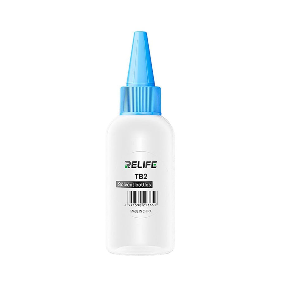 Flacon vide en plastique pour alcool à flux avec embout à aiguille 50 ml – RELIFE TB2
