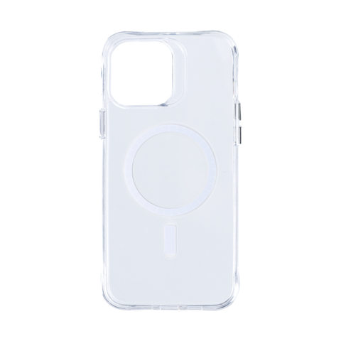 Étui antichoc en TPU avec MagSafe pour Apple iPhone 13 Pro Max - Transparent