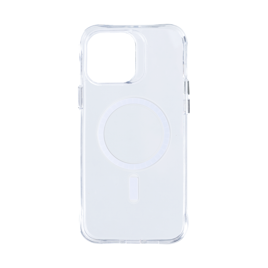 Étui antichoc en TPU avec MagSafe pour Apple iPhone 13 Pro Max - Transparent