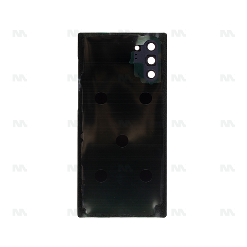 Vitre arrière pour Samsung Galaxy Note 10 N970F avec lentille Aura Black OEM