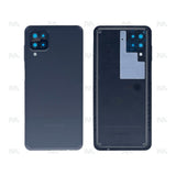 Vitre arrière pour Samsung Galaxy A12 A125F avec objectif noir OEM