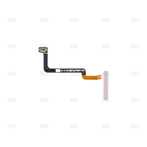 Capteur d'empreintes digitales Samsung Galaxy Z Fold6 F956B Nappe On/Off avec bouton d'alimentation rose OEM