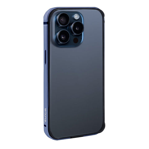 Étui Rixus Crash Guard pour Apple iPhone 15 Pro bleu titane