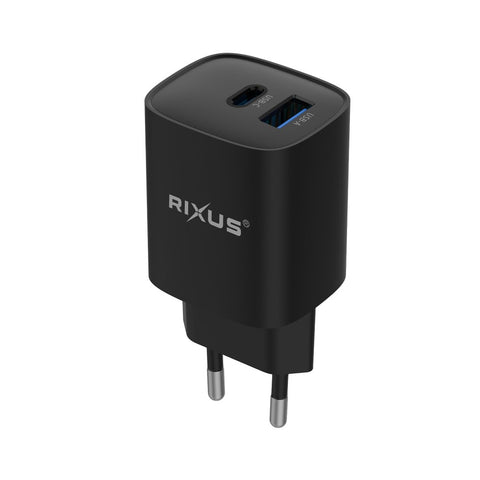 Adaptateur de charge rapide Rixus RX95 30 W noir