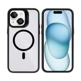 Étui Rixus Classic 03 avec MagSafe pour Apple iPhone 15 Noir