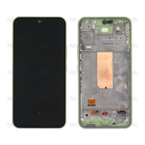 Chassis + Ecran Officiel Service Pack + Vitre pour Samsung Galaxy A54 5G A546B Lime