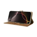 Bibliothèque Rixus pour Apple iPhone 17 Air marron clair