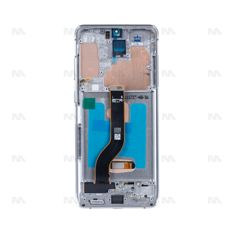 Chassis + Ecran OLED + Vitre pour Samsung Galaxy S20 Plus G985F / S20 Plus 5G G986F - Blanc