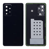 Vitre arrière avec objectif pour Samsung Galaxy A52 A525F, A526B, A52s A528B - Awesome Black - OEM