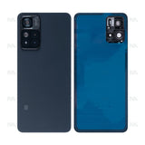 Vitre arrière pour Xiaomi Redmi Note 11 Pro Plus 5G avec objectif noir mystérieux OEM