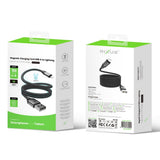 Câble de recharge magnétique Rixus RXUC61AC USB-A vers USB-C 1 m 15 W noir