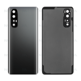 Vitre arrière pour Oppo Reno 3 Pro avec objectif – Noir nuit – OEM