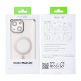 Étui Rixus Instinct Mag pour Apple iPhone 13, 14 Gris titane
