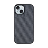 Coque de protection Mag Carbon avec MagSafe pour Apple iPhone 15 Plus – Titanium Black