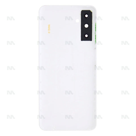 Vitre arrière pour Samsung Galaxy A13 5G A136B avec objectif blanc OEM