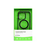Coque Rixus Crystal Amber pour Apple iPhone 15 Pro Max - Noir