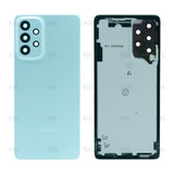 Vitre arrière pour Samsung Galaxy A73 5G A736B avec objectif Awesome Mint OEM