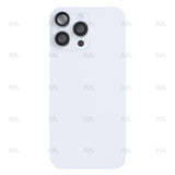 Vitre Arrière avec NFC, cadre d'appareil photo agrandi pour Apple iPhone 16 Pro Max - Titane blanc reconditionné