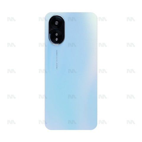 Vitre arrière Oppo A18 avec lentille bleue lumineuse OEM