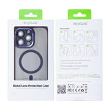 Étui Rixus Classic 04 avec MagSafe pour Apple iPhone 14 Pro Max violet