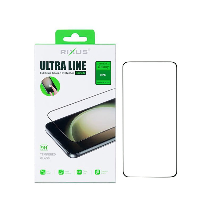 Verre trempé Rixus Clear HD Ultra Line pour Samsung Galaxy S26