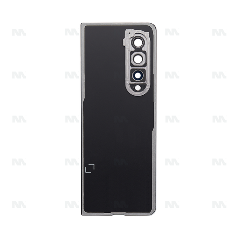 Vitre arrière pour Samsung Galaxy Z Fold3 5G F926B avec objectif Phantom Silver OEM