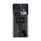 Vitre arrière pour Oppo Reno 10 Pro Plus avec objectif gris argenté OEM