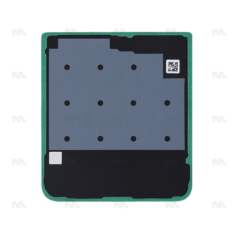 Vitre arrière inférieure pour Samsung Galaxy Z Flip3 F711B - Phantom Black - OEM